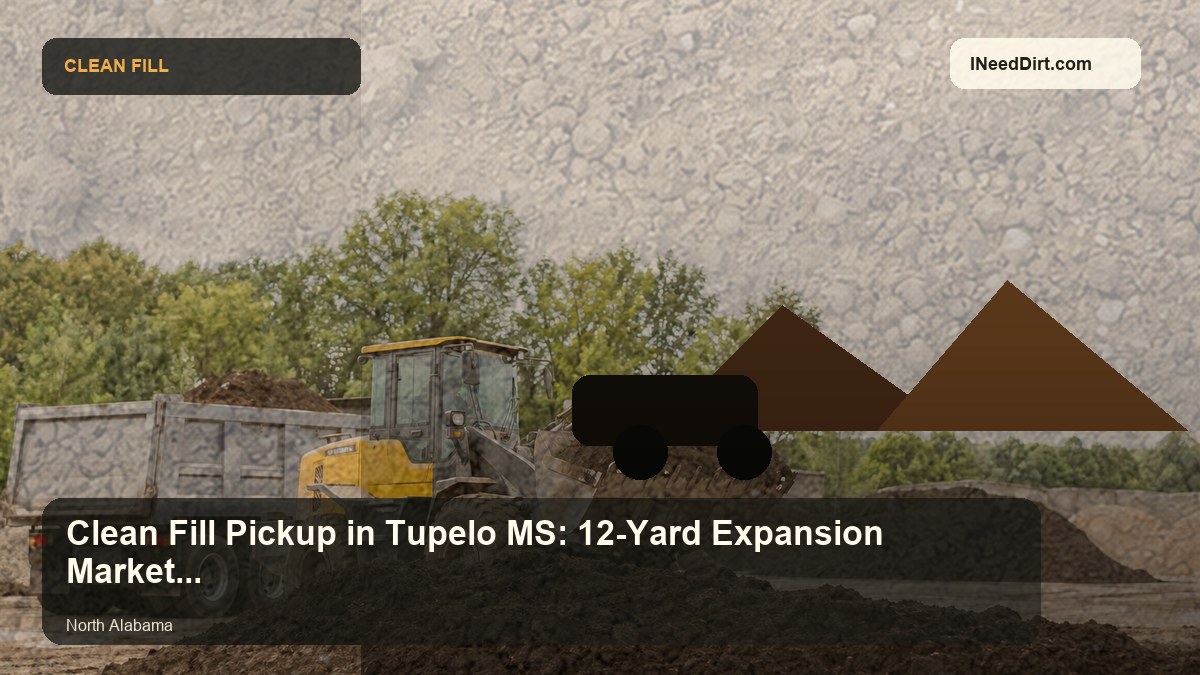 Clean Fill Pickup in Tupelo MS: 12-Yard Expansion Market Listing Guide visual guide