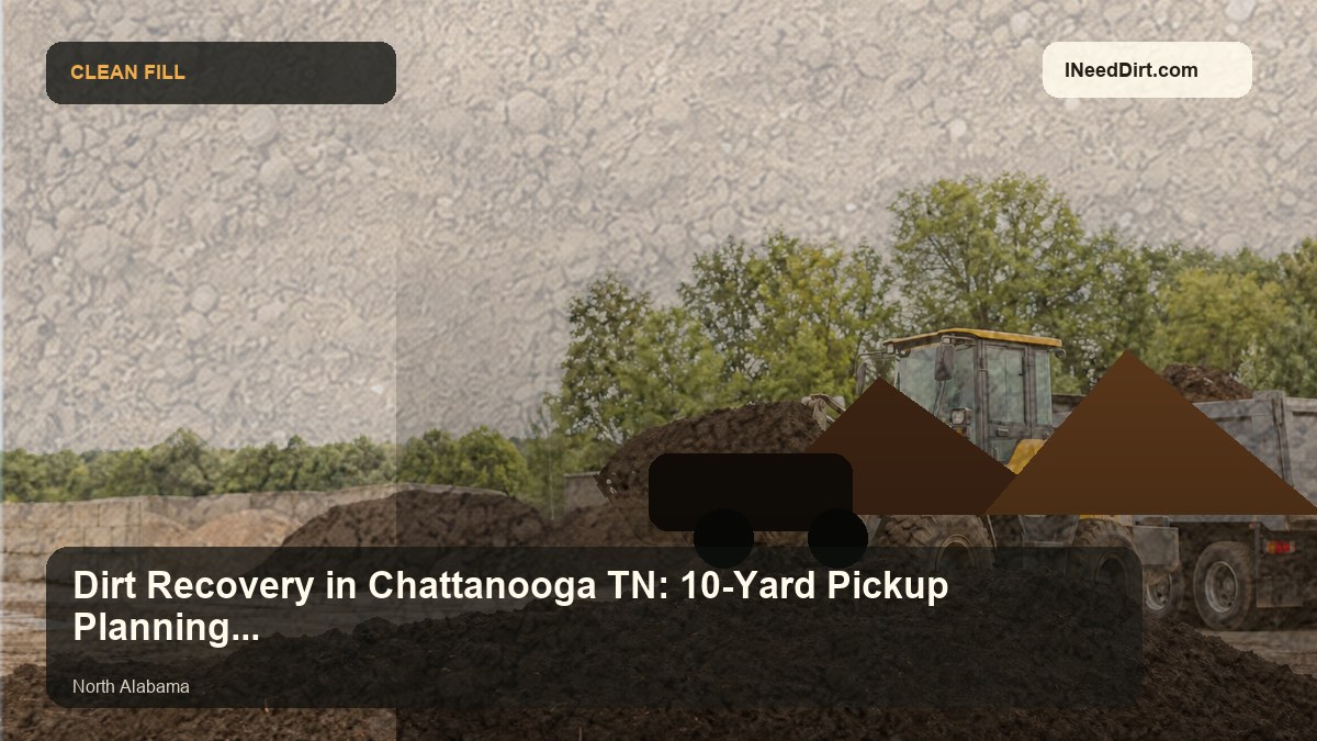 Dirt Recovery in Chattanooga TN: 10-Yard Pickup Planning for Expansion Leads visual guide